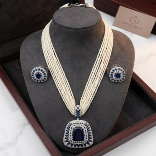 Midnight Royal Pendant Necklace