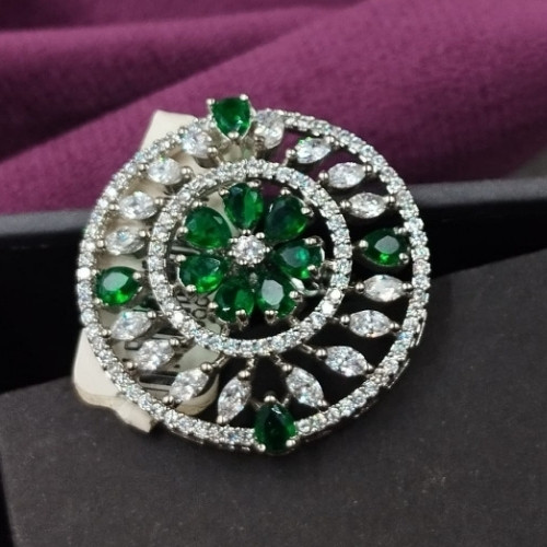 Celestial Halo Statement Ring