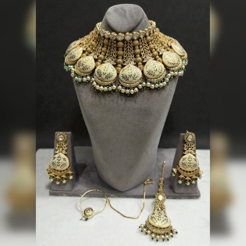 Heavy Traditional Bridal Necklace Set