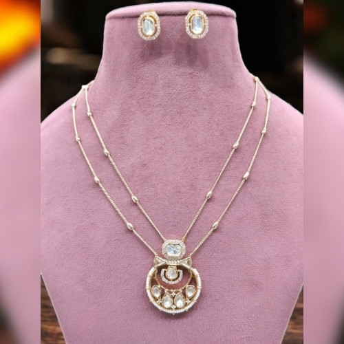 Moon Tale Medallion Pendant Set