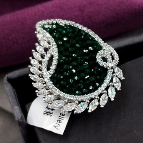 Royal Drop Statement Ring