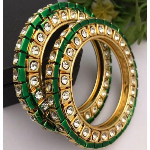 Royal Glow Golden Bangle