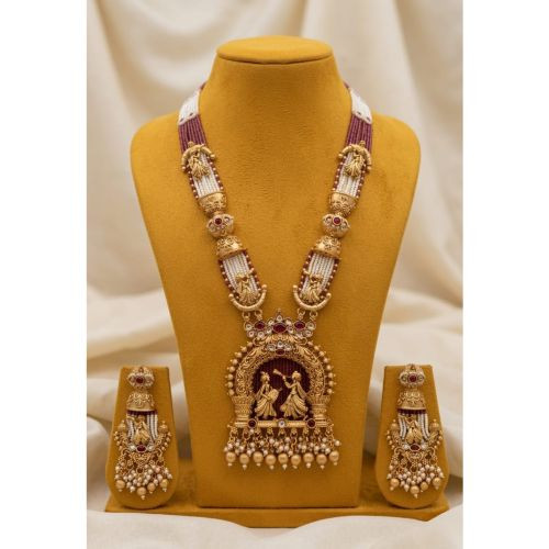 Heritage Temple Pearl Necklace